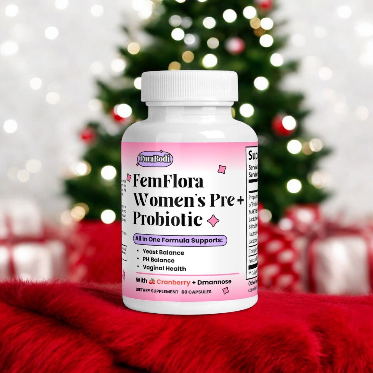 FemFlora Vaginal Probiotics For PH, Healthy Odor & UTI Support